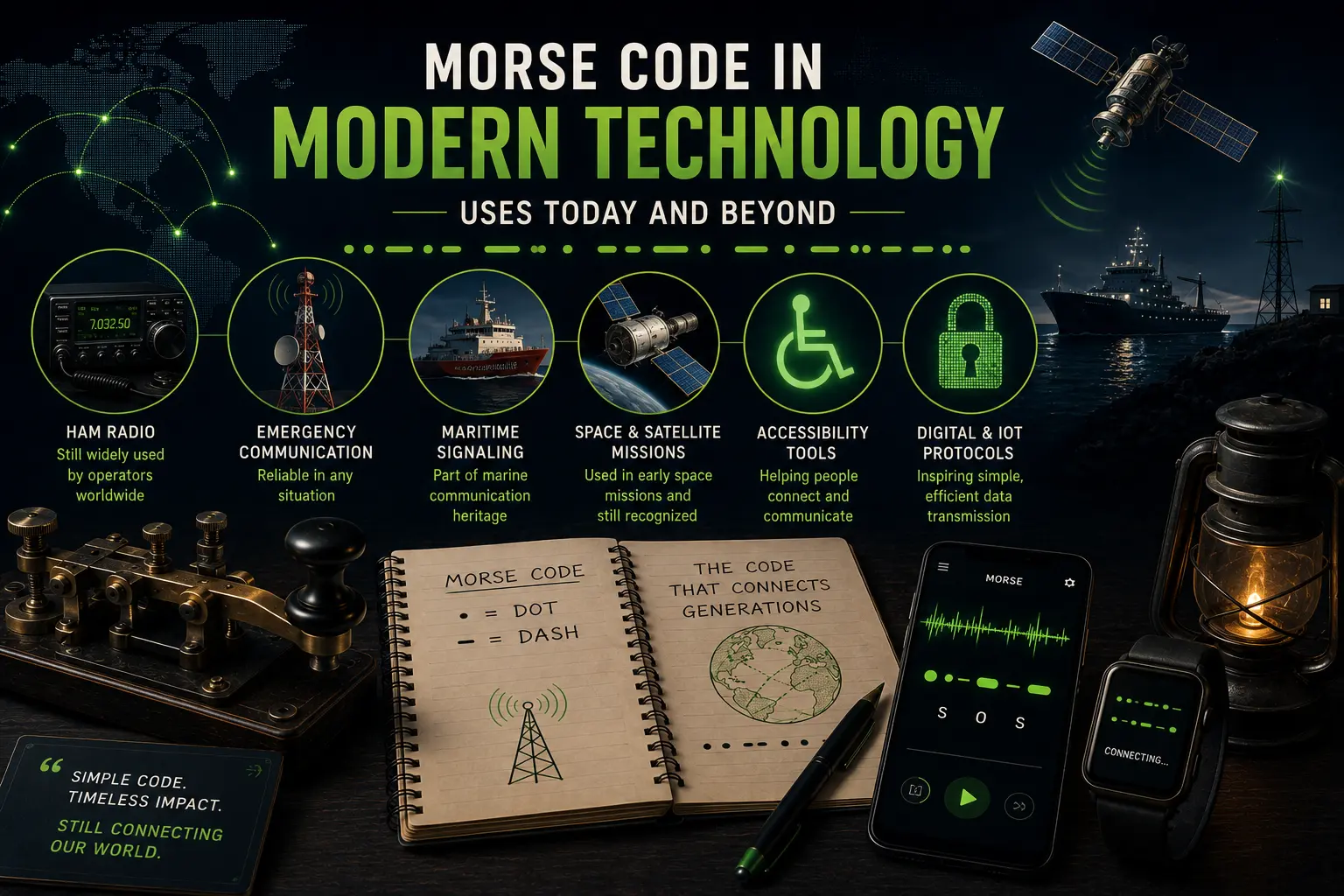 Morse Code in Modern Technology: Surprising Uses in 2025